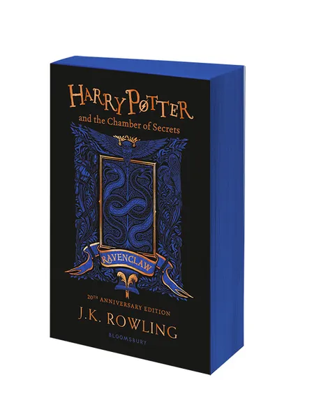 Обложка книги Harry Potter and the Chamber of Secrets – Ravenclaw Edition, J. K. Rowling