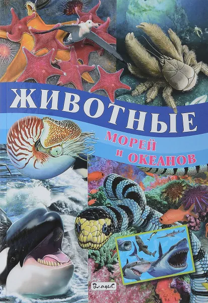 Обложка книги Животные морей и океанов, Кармен Родригес