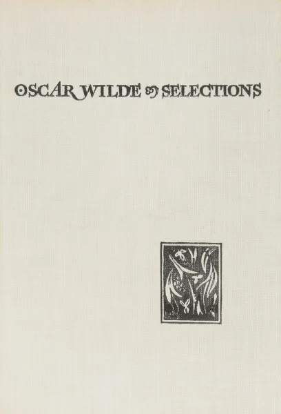 Обложка книги Selections-2, O. Wilde