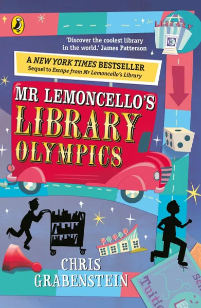 Обложка книги Mr Lemoncello's Library Olympics, Chris Grabenstein