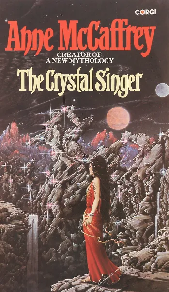 Обложка книги The crystal singer, Anne McCaffrey