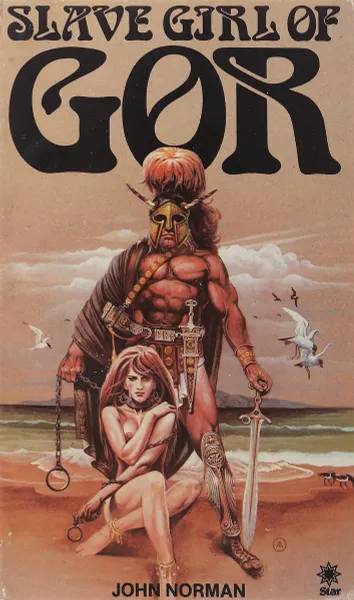 Обложка книги Slave girl of gor, J. Norman