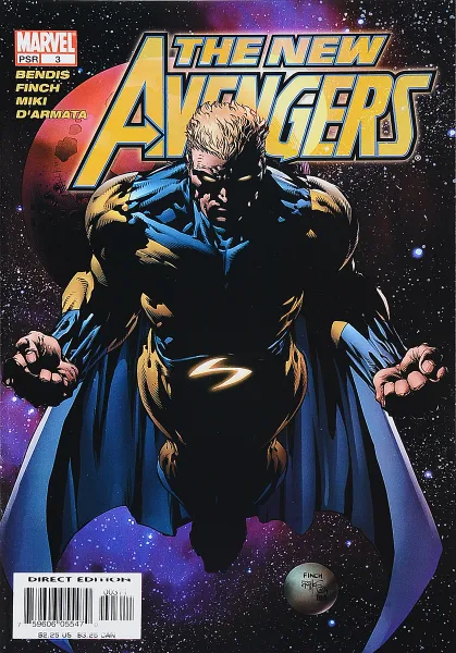 Обложка книги The New Avengers #3, Brian Michael Bendis, David (Dave) Finch, Danny Miki, Frank D'Armata
