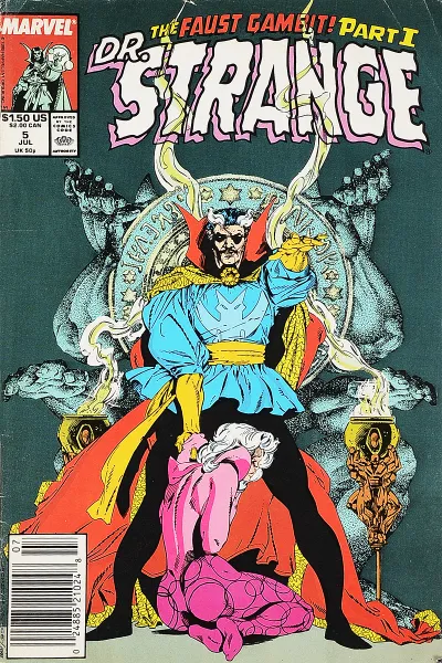 Обложка книги Doctor Strange: Sorcerer Supreme #5, Roy Thomas, Dann Thomas