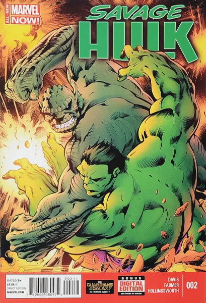 Обложка книги Savage Hulk #2, Alan Davis, Mark Farmer, Matt Hollingsworth