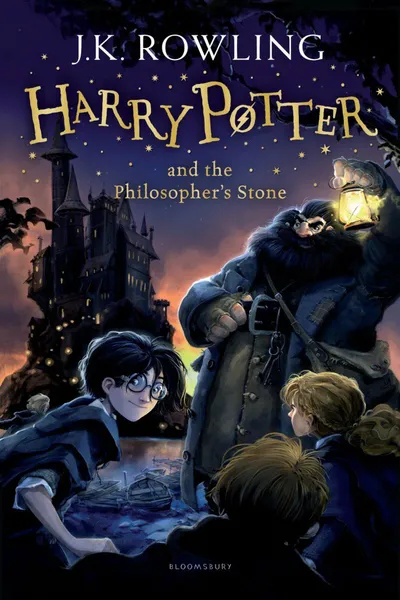 Обложка книги Harry Potter and the Philosopher's Stone, J. K. Rowling