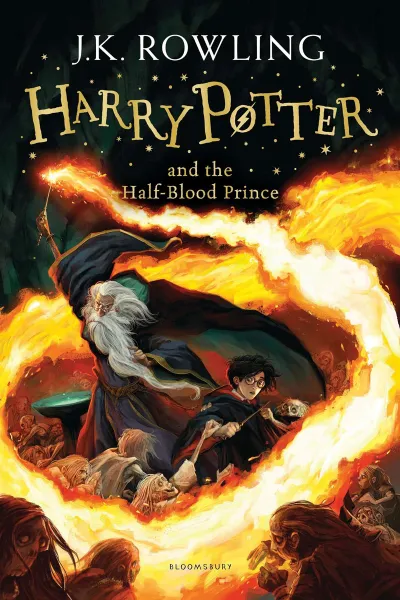 Обложка книги Harry Potter and the Half-Blood Prince, J. K. Rowling