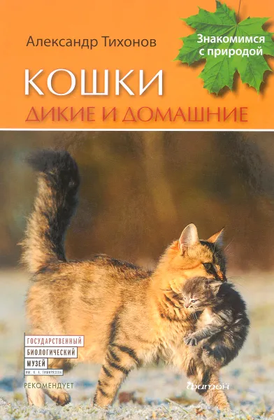 Обложка книги Кошки дикие и домашние, Александр Тихонов