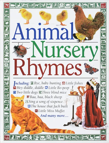 Обложка книги Animal Nursery Rhymes, Angela Wilkes