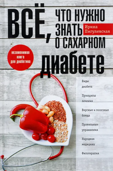 Обложка книги Все, что нужно знать о сахарном диабете, Ирина Пигулевская