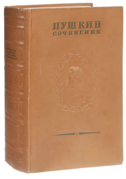 Обложка книги Пушкин А.С. Полное собрание сочинений Том 10, Пушкин А.С.