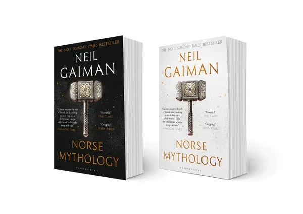 Обложка книги Norse Mythology, Neil Gaiman