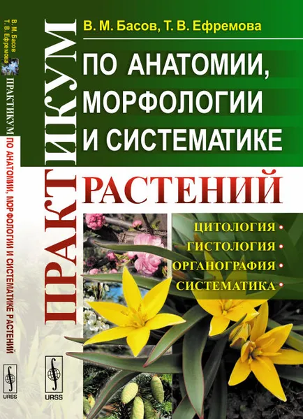 Обложка книги Практикум по анатомии, морфологии и систематике растений, В. М. Басов, Т. В. Ефремова