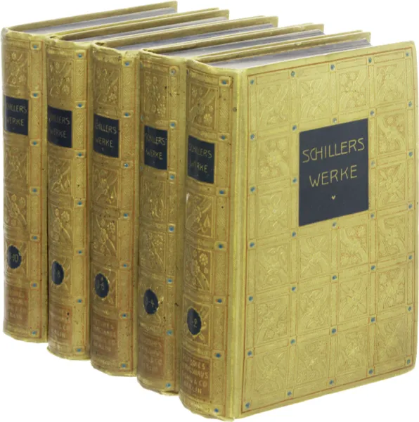 Обложка книги Schiller Werke (комплект из 5 книг), Фридрих Шиллер