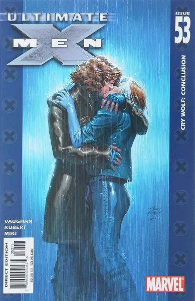 Обложка книги Ultimate X-Men #53, Brian K. Vaughan, Adam Kubert, Danny Miki