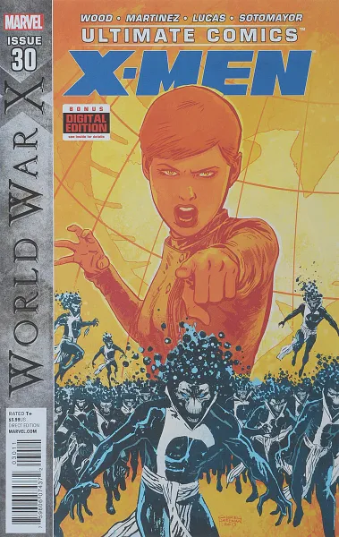 Обложка книги Ultimate Comics: X-Men #30, Brian Wood, Alvaro Martinez, John Lucas, Chris Sotomayor