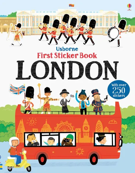 Обложка книги First Sticker Book: London, James Maclaine