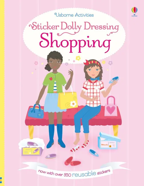 Обложка книги Sticker Dolly Dressing Shopping, Уотт Фиона