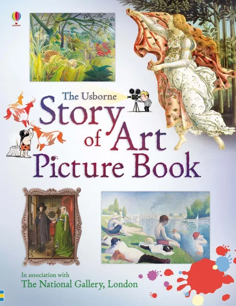 Обложка книги Story of art picture book, Курто Сара