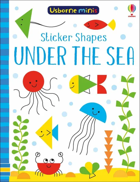 Обложка книги Sticker shapes under the sea, Sam Smith