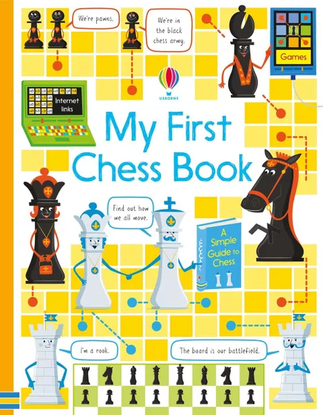 Обложка книги My first chess book, Katie Daynes