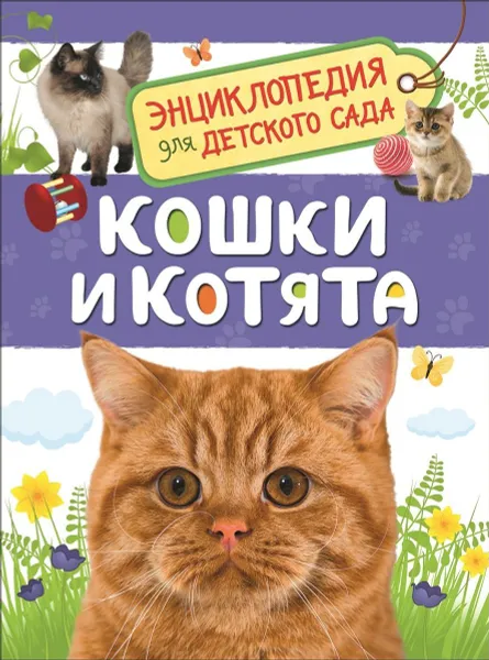 Обложка книги Кошки и котята. Энциклопедия для детского сада, Е. Я. Мигунова