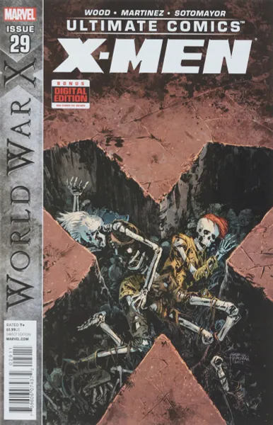 Обложка книги Ultimate Comics: X-Men #29, Brian Wood, Alvaro Martinez, Chris Sotomayor