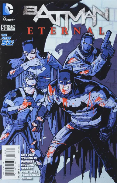 Обложка книги Batman: Eternal #50, James Tynion IV, Scott Snyder, Ray Fawkes