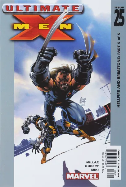 Обложка книги Ultimate X-Men #25, Mark Millar, Adam Kubert, Danny Miki