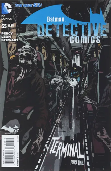 Обложка книги Detective Comics #35, Ben Percy, John Paul Leon, David (Dave) Stewart