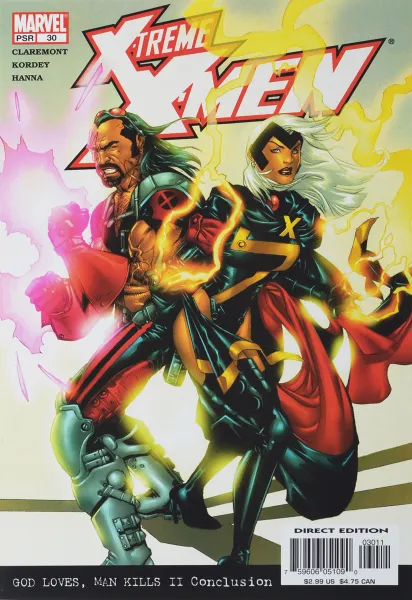Обложка книги X-Treme X-Men #30, Chris Claremont, Igor Kordey, Scott Hanna