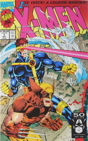 Обложка книги X-Men #1, Bob Harras, Chris Claremont