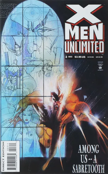 Обложка книги X-Men Unlimited #3, Kelly Corvese, Fabian Nicieza