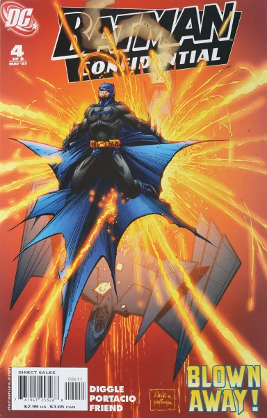 Обложка книги Batman: Confidential #4, Andy Diggle, Whilce Portacio, Richard Friend