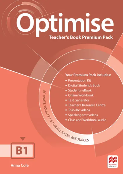 Обложка книги Optimise: Teacher's Book Premium Pack: Level B1, Anna Cole