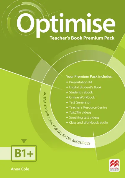 Обложка книги Optimise B1+: Teacher’s Book: Premium Pack, Anna Cole