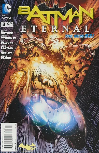 Обложка книги Batman: Eternal #3, Scott Snyder, James Tynion IV, Ray Fawkes
