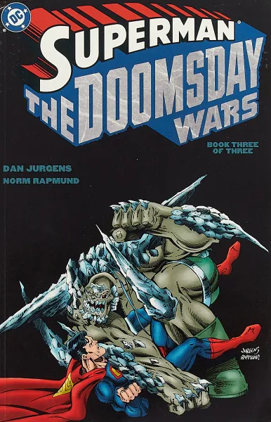 Обложка книги Superman: The Doomsday Wars №3, Dan Jurgens, Norm Rapmund