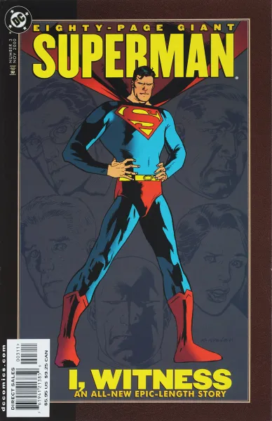 Обложка книги Superman 80-Page Giant №3, коллектив авторов