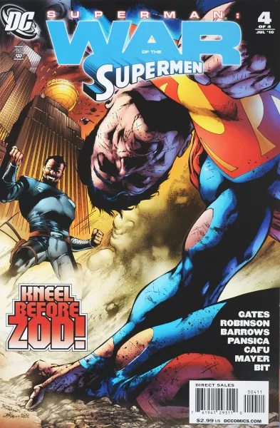 Обложка книги Superman: War of the Supermen №4 Variant Cover, Robinson James