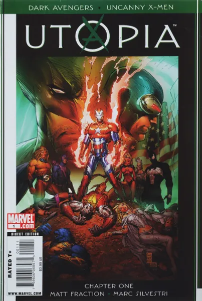 Обложка книги Dark Avengers / Uncanny X-Men: Utopia, Fraction M, Silvestri M.