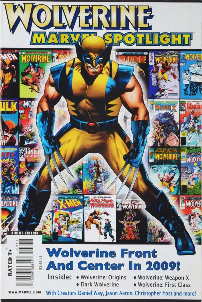 Обложка книги Marvel Spotlight: Wolverine, Way Daniel