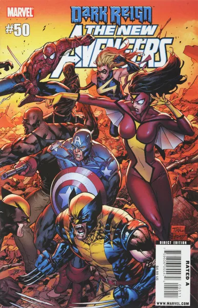 Обложка книги The New Avengers №50, Bendis, Tan, Banning