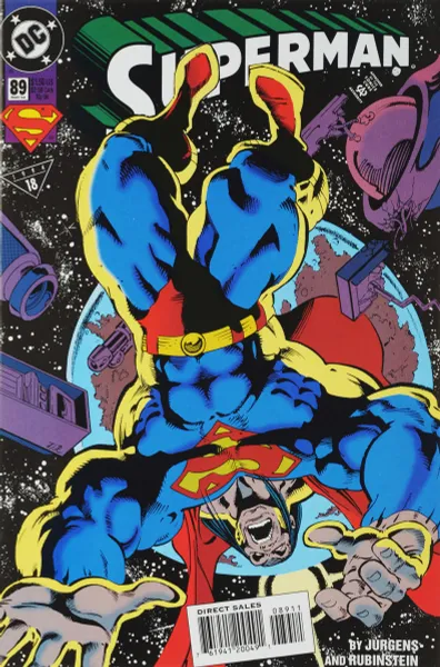 Обложка книги Superman №89, Dan Jurgens, Josef (Joe) Rubinstein