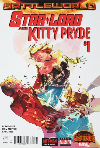 Обложка книги Star-Lord & Kitty Pryde №1, Humphries, Firmansyah, Kholinne