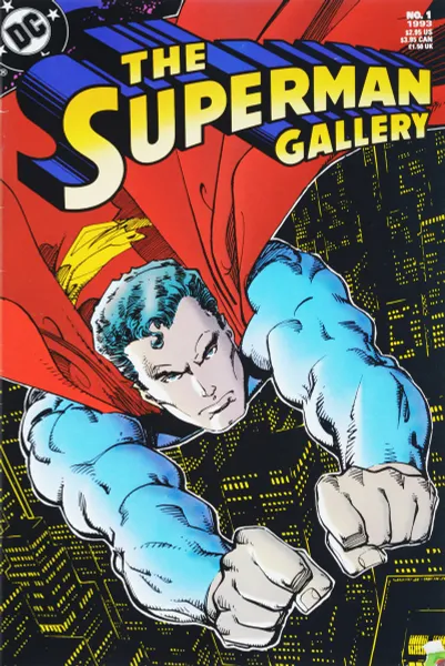 Обложка книги The Superman Gallery №1, коллектив авторов