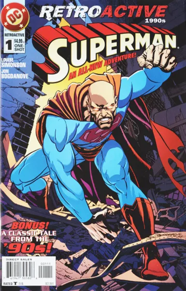 Обложка книги DC Retroactive 1990s: Superman №1, Louise Jones-Simonson, Jon Bogdanove