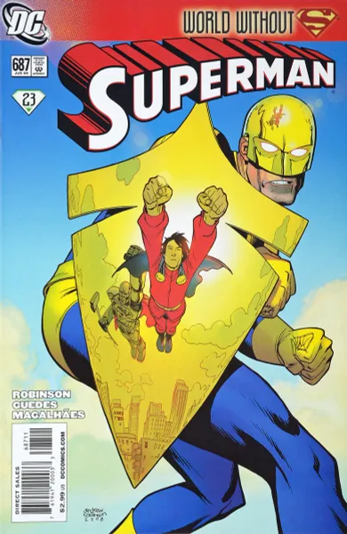 Обложка книги Superman №687, Andrew Robinson, Renato Guedes, Jose Wilson Magalhaes