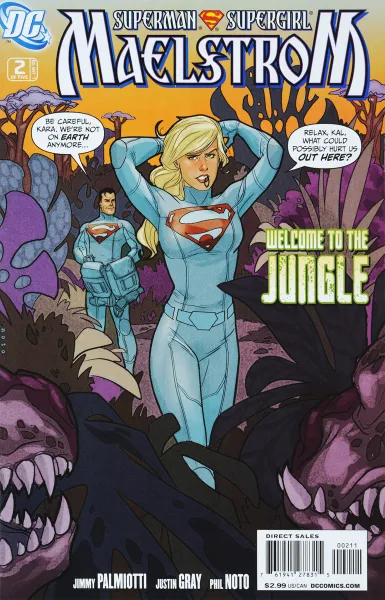 Обложка книги Superman / Supergirl: Maelstrom №2, Jimmy Palmiotti, Justin Gray, Phil Noto