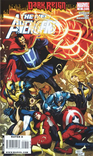 Обложка книги The New Avengers №53, Bendis, Tan, Banning